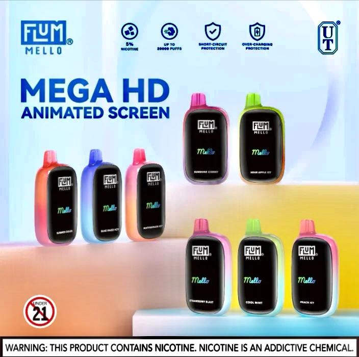 flum mello christmas foger vape charger replacement main image 1