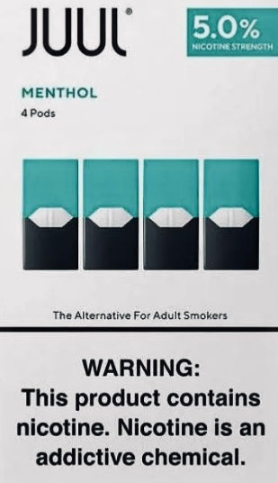JUUL MENTHOL 5% vaporini JUUL MENTHOL 5% vaporini