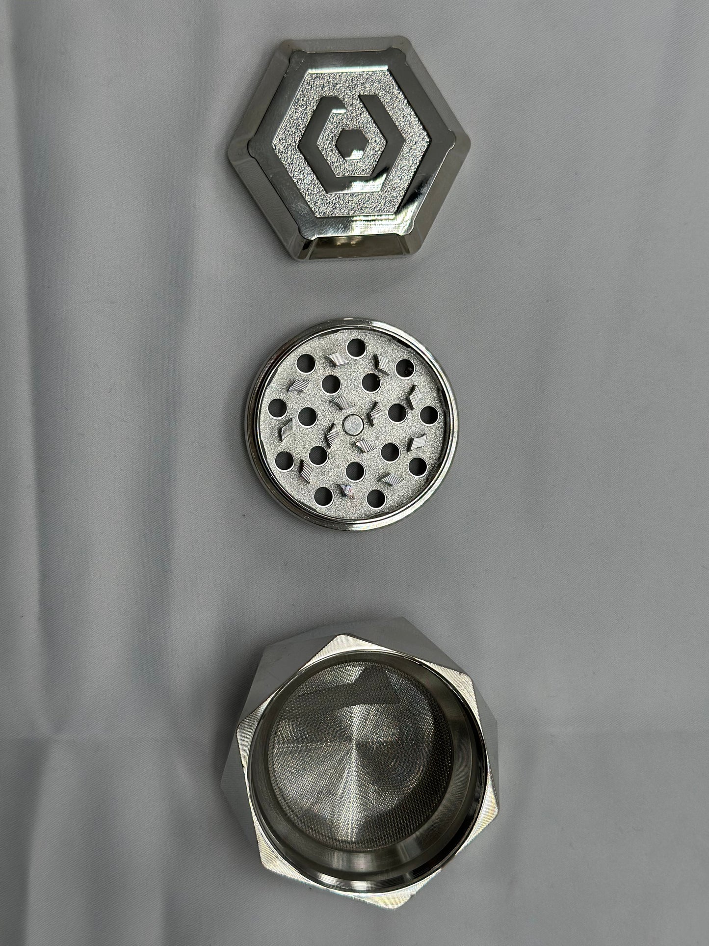 Silver Grinder - vaporini