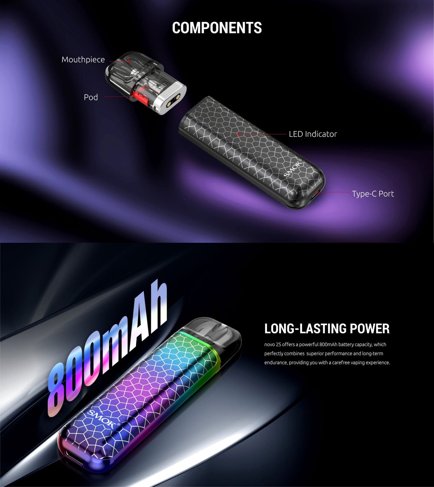 SMOK NOVO 2s KIT - vaporini
