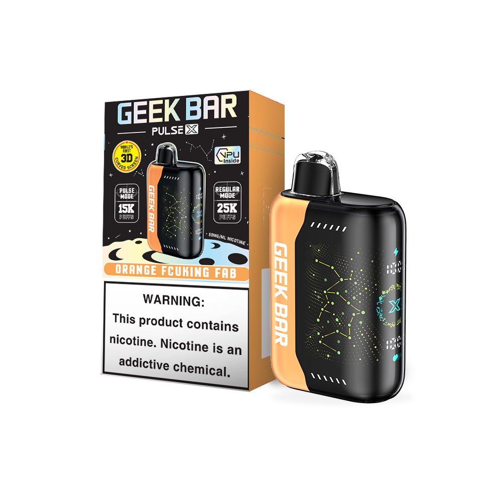 GEEK ORANGE FCUKING FAB - vaporini