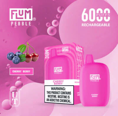 Flum pebble-cherry berry 6000 - vaporini