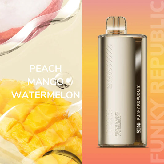 Funky republic -peach Mango Watermelon - vaporini