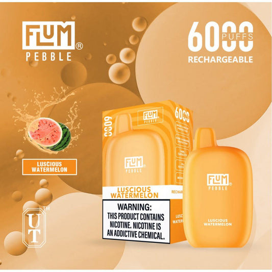 Flum pebble-luscious watermelon 6000 - vaporini