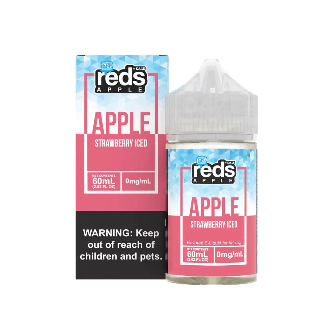 Reds Apple 60ML-strawberry iced - vaporini