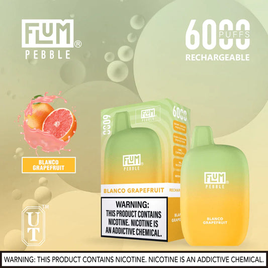 Flum pebble-blanco grapefruit 6000 - vaporini