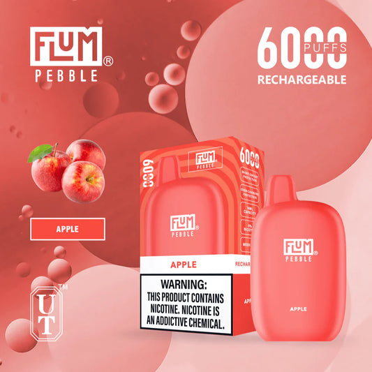Flum pebble-Apple 6000 - vaporini