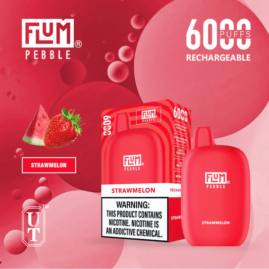Flum pebble-straw melon 6000 - vaporini