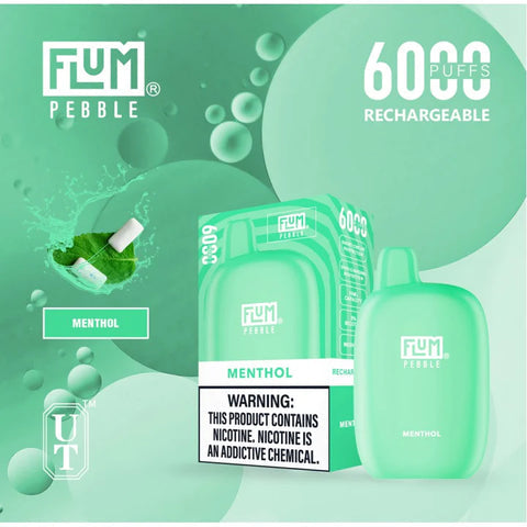 Flum pebble-menthol 6000 - vaporini