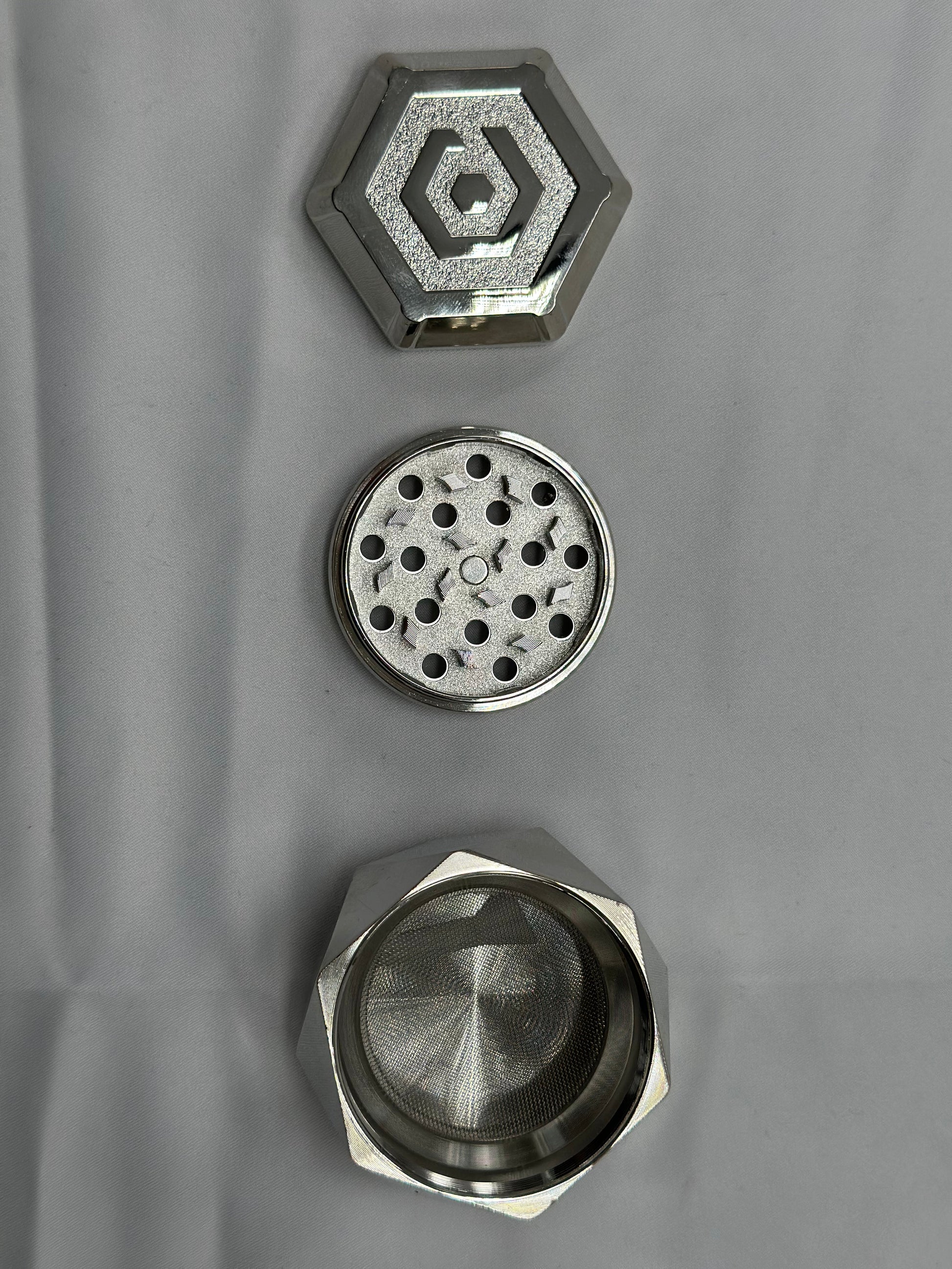 Silver Grinder - vaporini