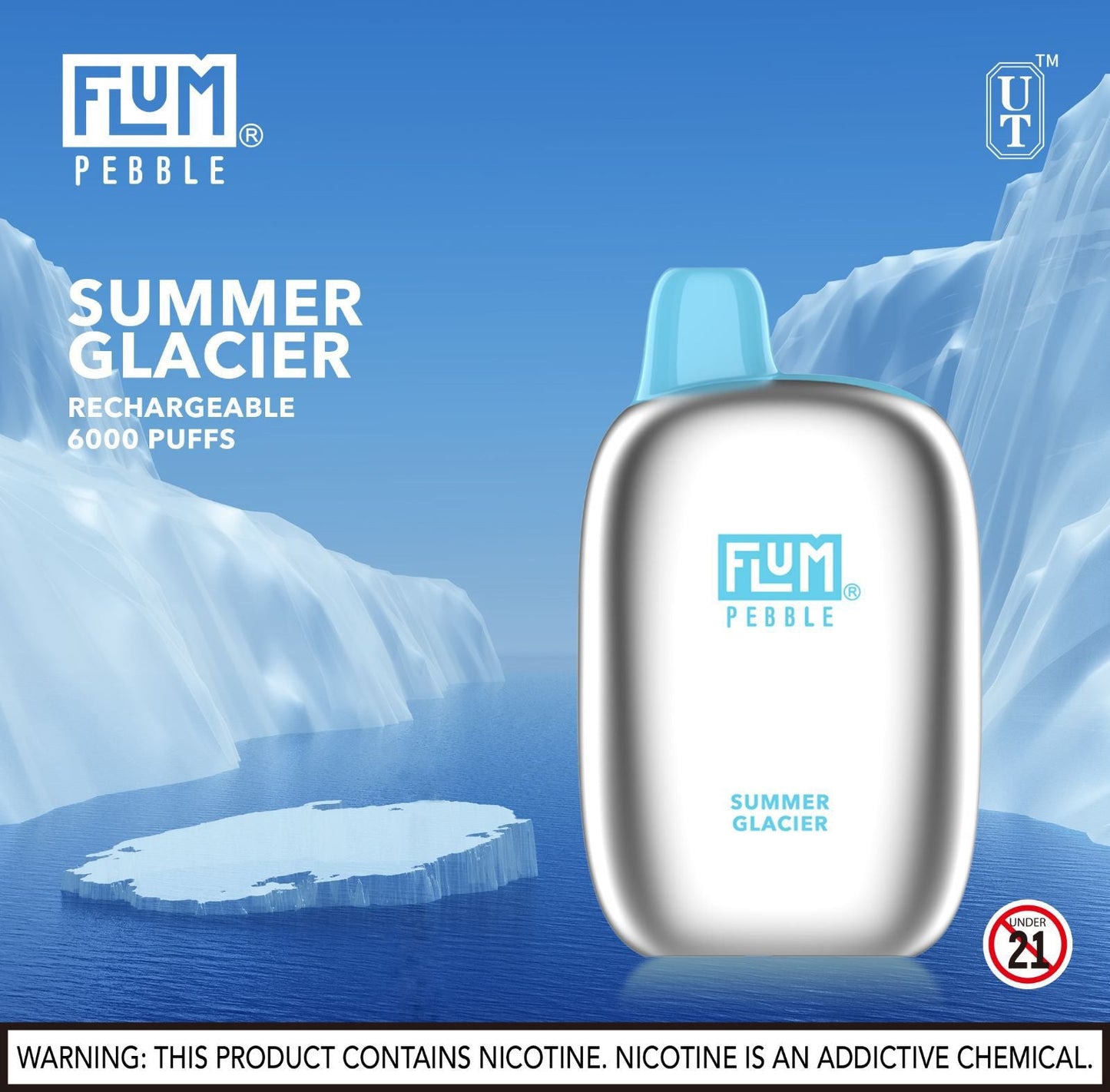 Flum pebble-summer glacier 6000 - vaporini