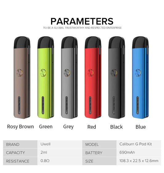 Caliburn G pod - vaporini