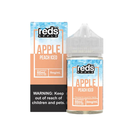 Reds Apple 60ML-peach iced - vaporini