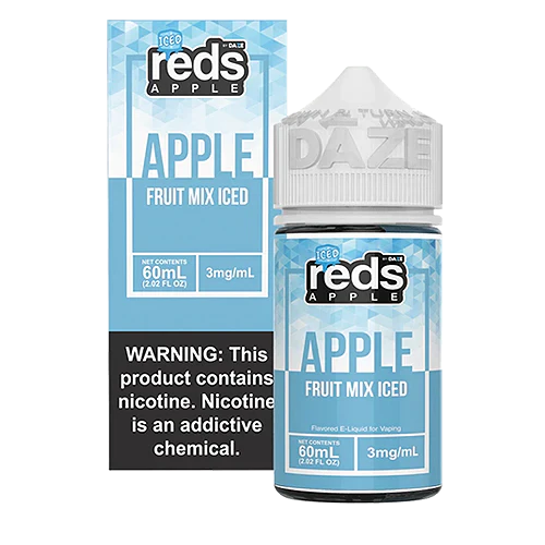 Reds Apple 60ML-Fruit mix iced - vaporini