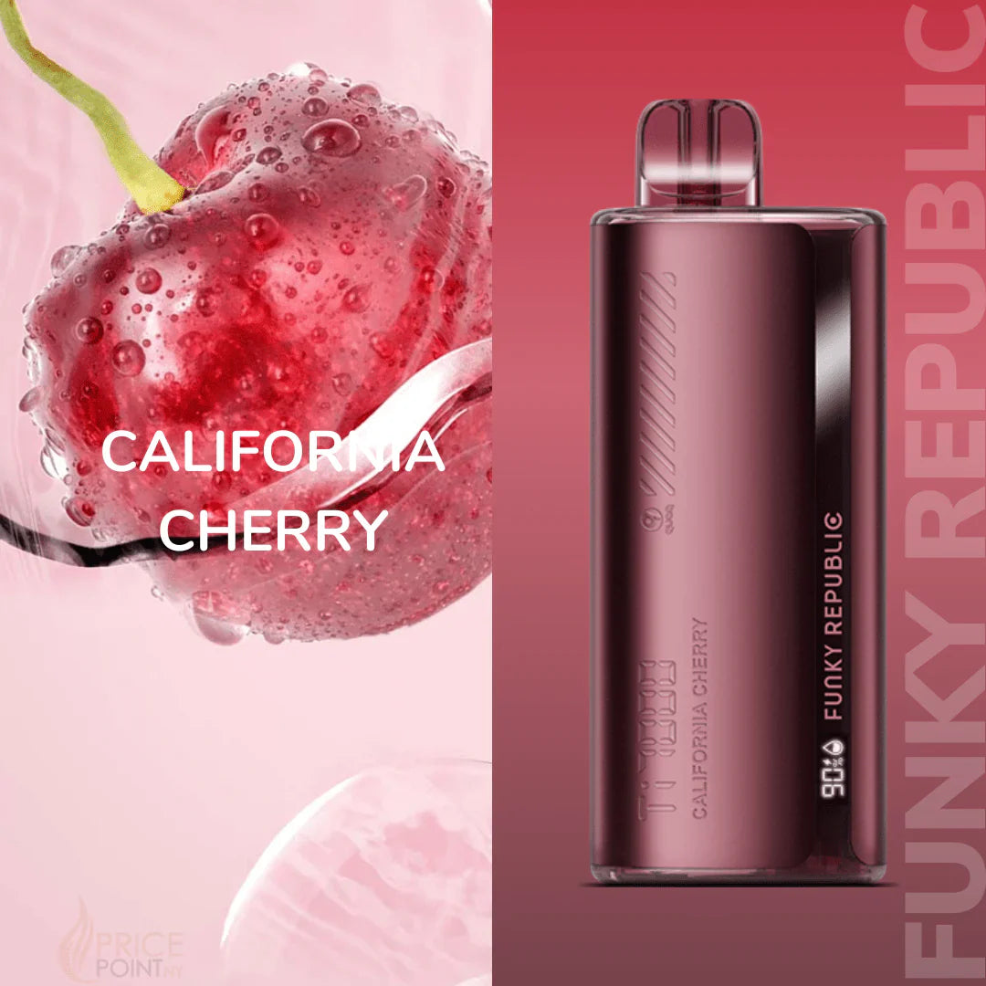 Funky republic-California cherry - vaporini